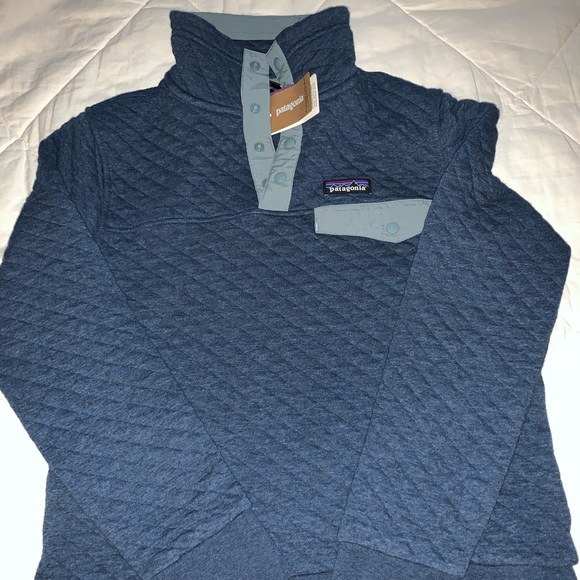 Patagonia Tops - New w/tag Patagonia quilted snap tee XS